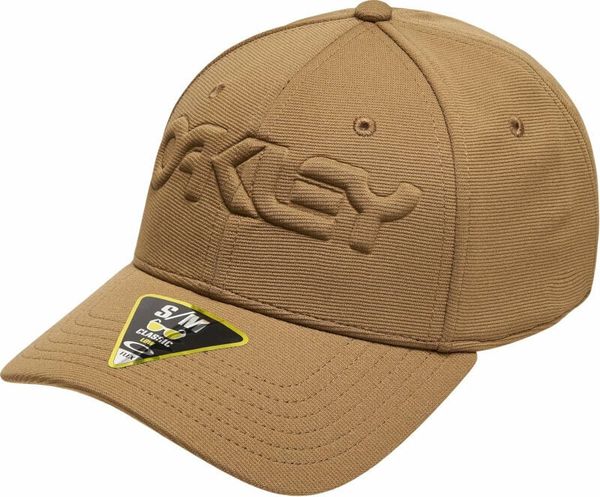 Oakley Oakley 6 Panel Stretch Hat Embossed Coyote L/XL Kapa