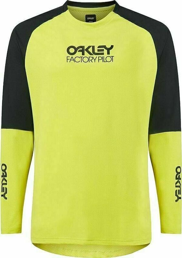 Oakley Oakley Factory Pilot MTB LS II Dres Black/Sulphur 2XL