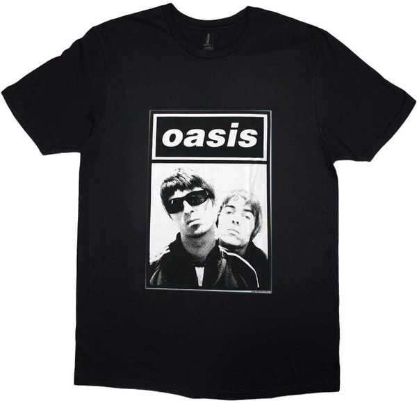 Oasis Oasis Majica Noel & Liam Boxed Photo Unisex Black 2XL