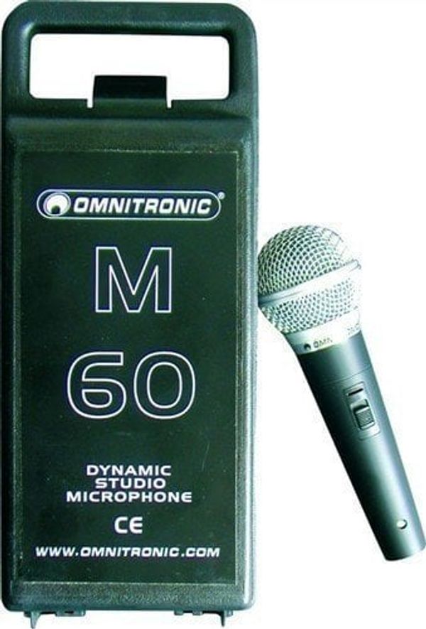 Omnitronic Omnitronic M-60 Dinamični mikrofon za vokal