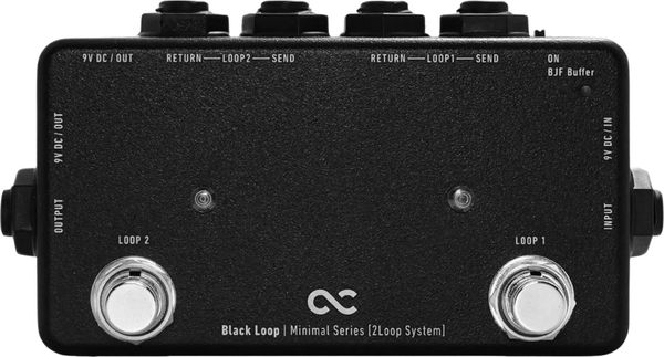 One Control One Control Minimal Series Black Loop with BJF Buffer Nožno stikalo