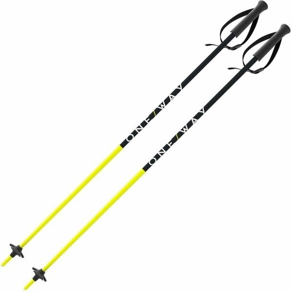 One Way One Way Junior Poles Yellow/Black 90 cm Smučarske palice