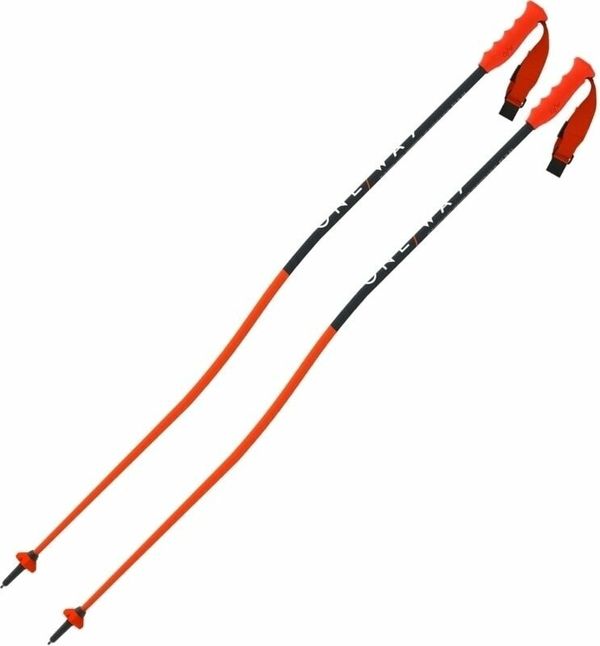 One Way One Way RD 16 GS Poles Orange/Black 120 cm Smučarske palice