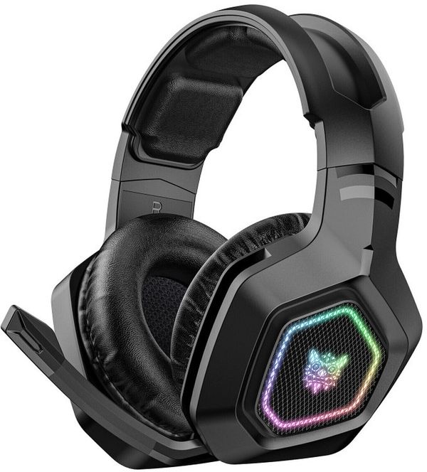 Onikuma Onikuma B100 RGB Bluetooth Wireless Gaming Headset Črna PC slušalke