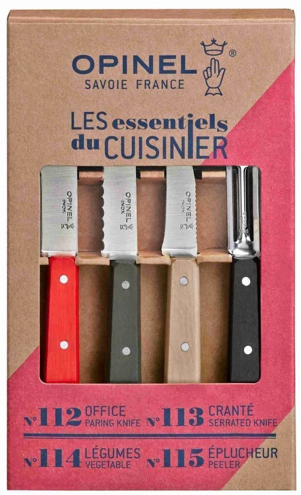 Opinel Opinel Les Essentiels Loft Box Set Piknik, kuhinjski nož