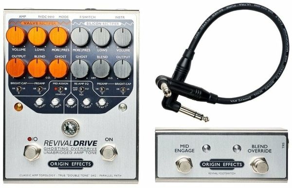 Origin Effects Origin Effects RevivalDRIVE and Footswitch Bundle