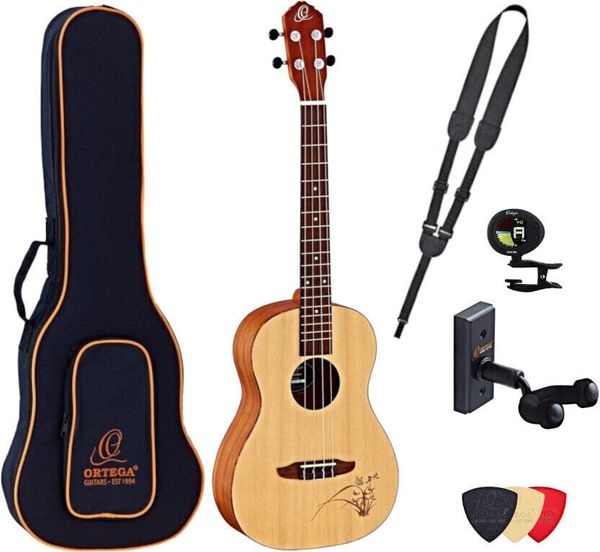 Ortega Ortega RU5-BA Deluxe SET Bariton ukulele Natural