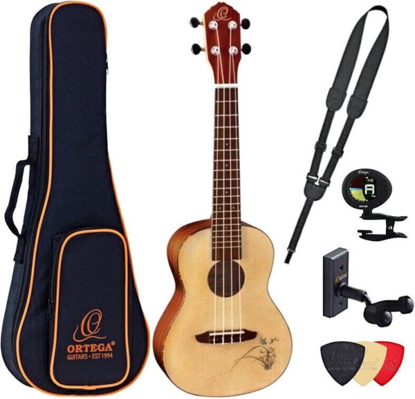 Ortega Ortega RU5 Deluxe SET Koncertne ukulele Natural