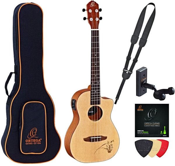 Ortega Ortega RU5CE-BA Deluxe SET Bariton ukulele Natural