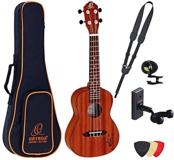 Ortega Ortega RU5MM Deluxe SET Koncertne ukulele Natural