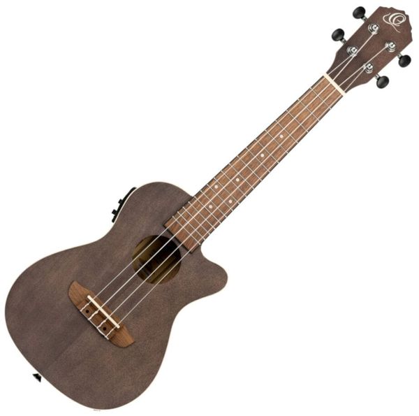 Ortega Ortega RUCOAL-CE Koncertne ukulele Coal Black