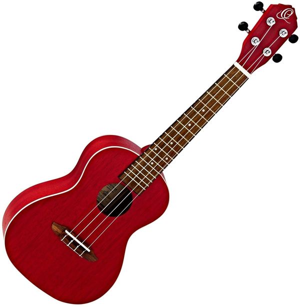 Ortega Ortega RUFIRE Koncertne ukulele Fire Red