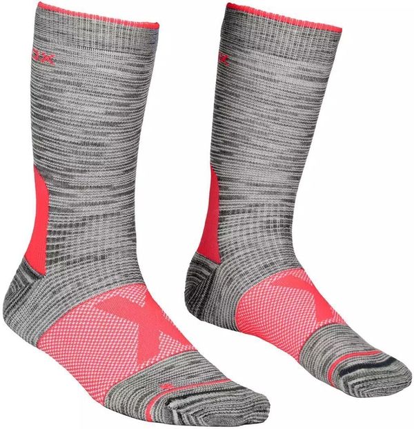 Ortovox Ortovox Alpinist Mid Socks W Grey Blend 42-44 Nogavice