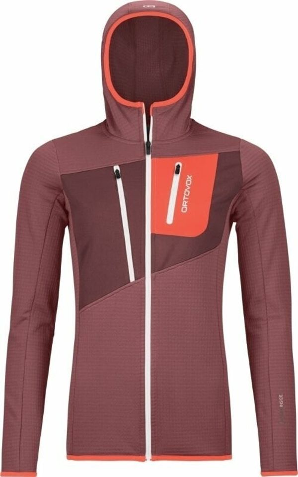 Ortovox Ortovox Fleece Grid Hoody W Mountain Rose L Pulover na prostem