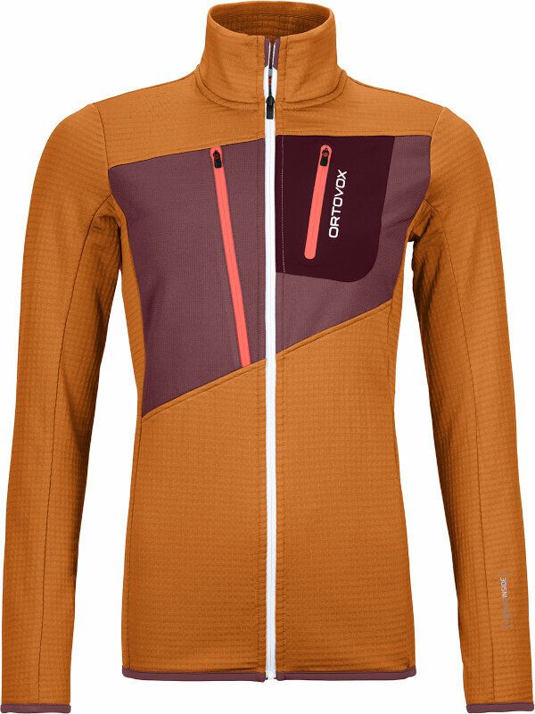 Ortovox Ortovox Fleece Grid Jacket W Sly Fox L Pulover na prostem