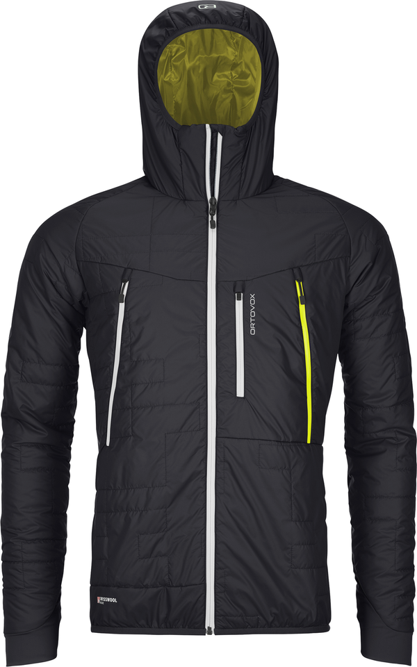 Ortovox Ortovox Swisswool Piz Boè Jacket M Black Raven M Jakna na postrem