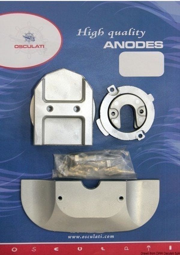 Osculati Osculati Anode Kit Mercruiser Alpha One Gen II - Aluminum