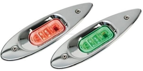 Osculati Osculati Evoled Eye low consumption LED navigation lights Stainless Steel