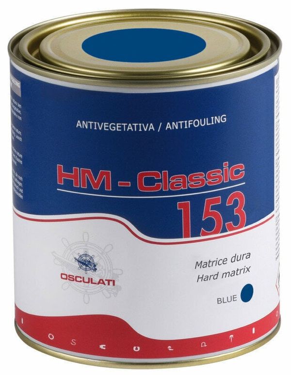 Osculati Osculati HM Classic 153 Hard Matrix Antifouling Blue 0,75 L