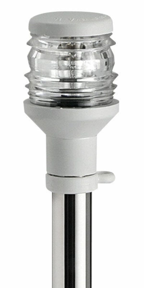 Osculati Osculati Lightpole Stainless Steel with white plastic light