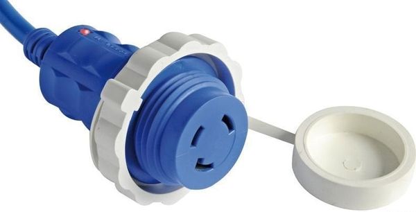 Osculati Osculati Plug + Cable 10m Blue 30A