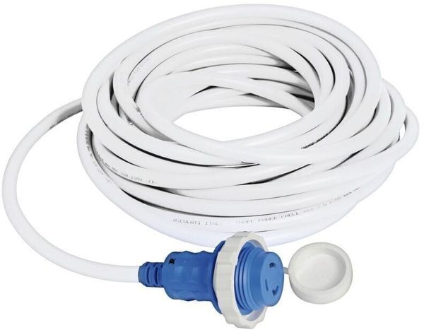 Osculati Osculati Plug + Cable 15m White 30A