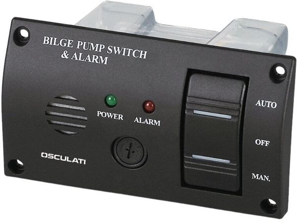 Osculati Osculati Switch Panel with Audible Alarm for Bilge Pumps 12 / 24 V Stikala