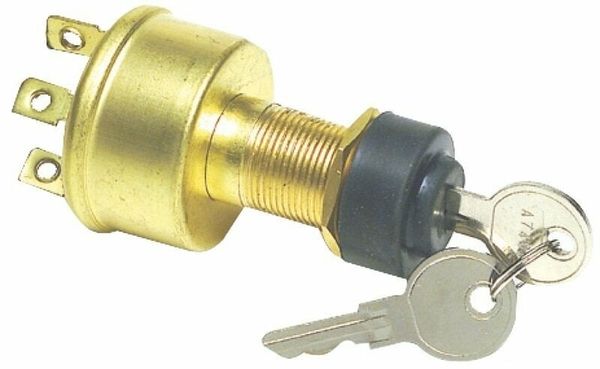 Osculati Osculati Watertight ignition key 4 positions brass