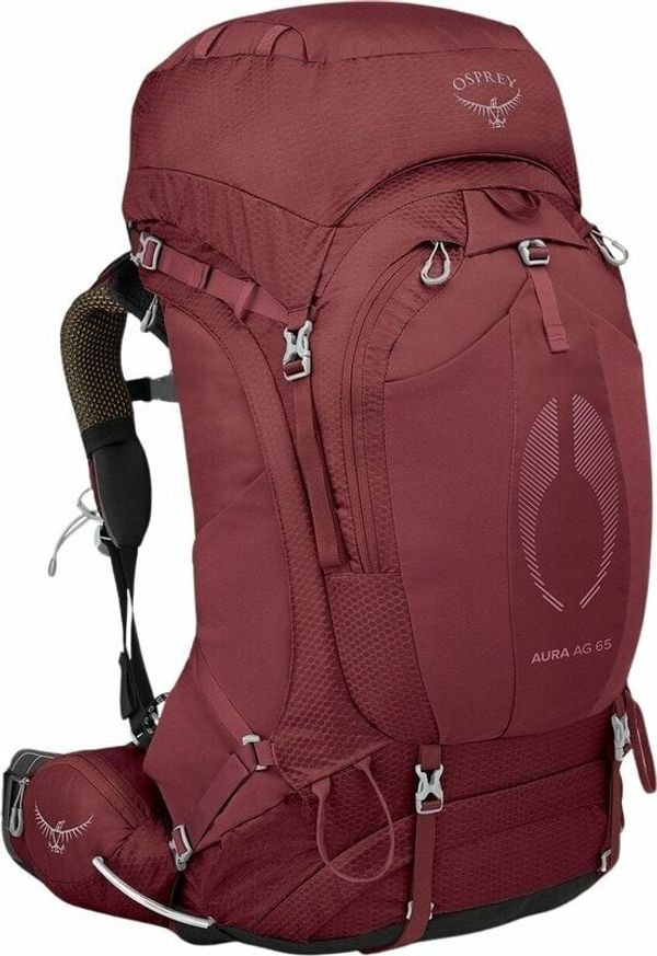 Osprey Osprey Aura AG 65 Berry Sorbet Red M/L Outdoor nahrbtnik