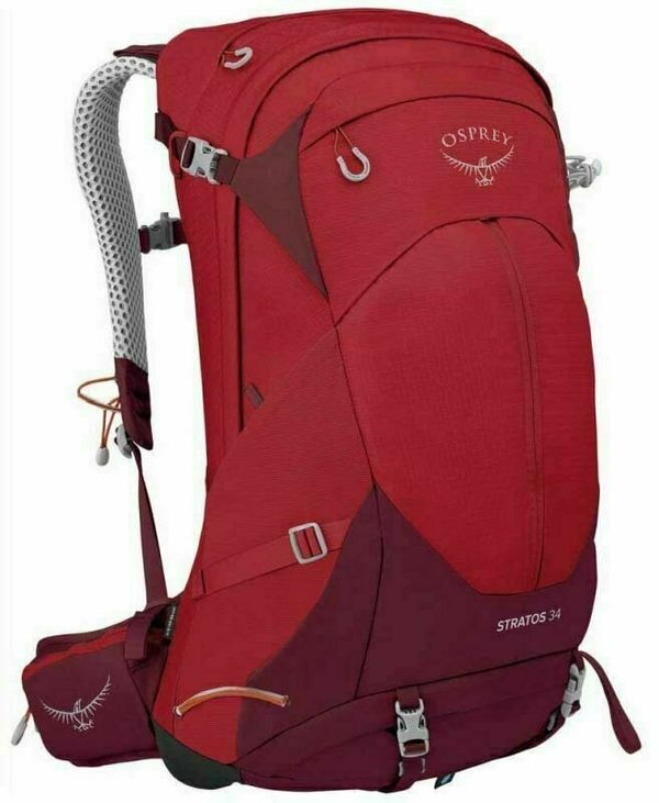 Osprey Osprey Stratos 34 Poinsettia Red Outdoor nahrbtnik