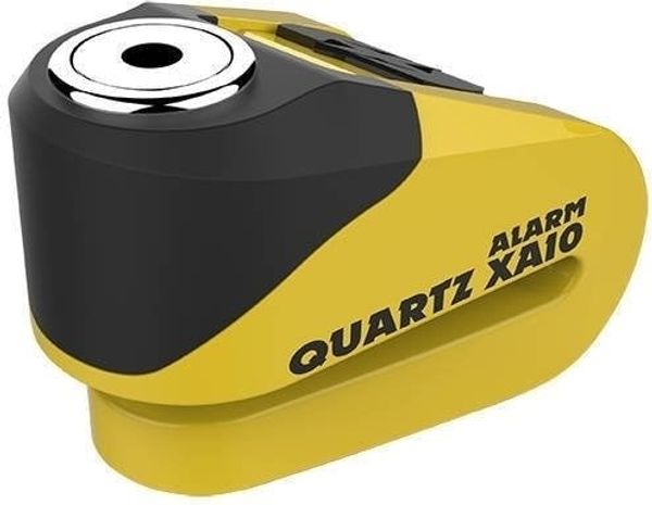 Oxford Oxford Quartz Alarm XA10 Rumena-Črna Moto ključavnica