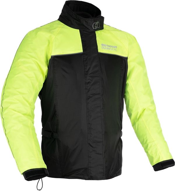 Oxford Oxford Rainseal Over Jacket Black/Fluo L