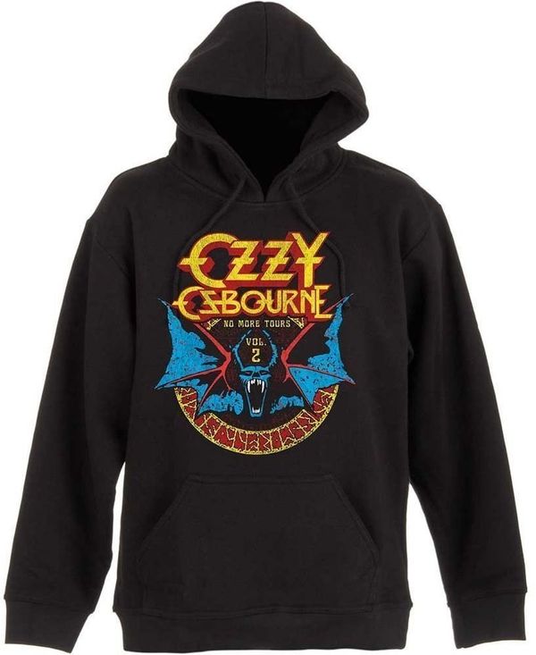 Ozzy Osbourne Ozzy Osbourne Kapuco Bat Circle Black 2XL