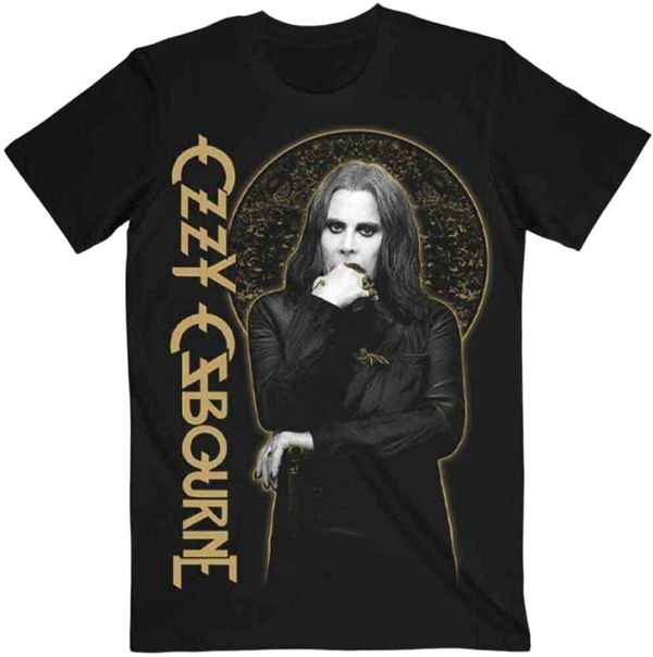 Ozzy Osbourne Ozzy Osbourne Majica Patient No. 9 Gold Graphic Unisex Black L