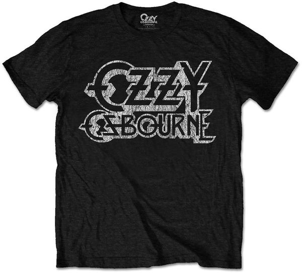 Ozzy Osbourne Ozzy Osbourne Majica Vintage Logo Unisex Black L