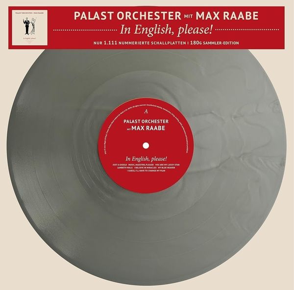 Palast Orchester Palast Orchester - In English, Please! (Limited Edition) (Numbered) (Silver Coloured) (LP)