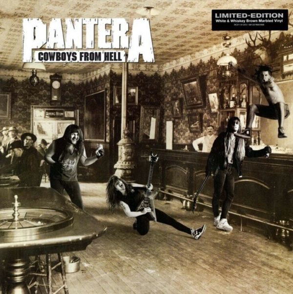 Pantera Pantera - Cowboys From Hell (Reissue) (Limited Edition) (White & Whiskey Brown Marbled) (LP)