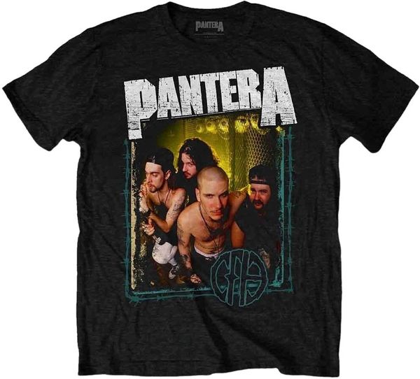 Pantera Pantera Majica Barbed Unisex Black S