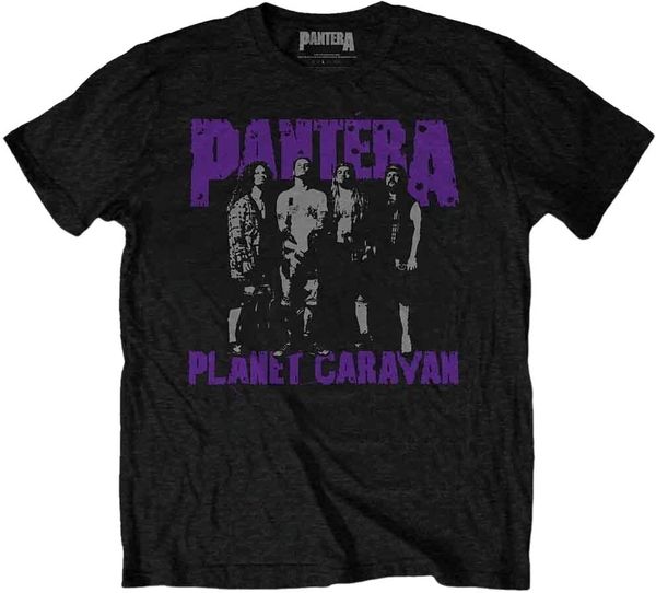 Pantera Pantera Majica Planet Caravan Unisex Black 2XL