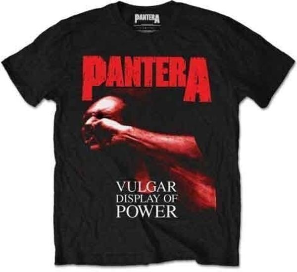 Pantera Pantera Majica Red Vulgar Unisex Black L