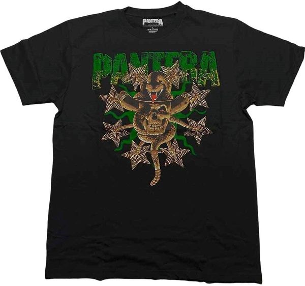 Pantera Pantera Majica Skull & Snake Unisex Black S