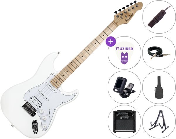 Pasadena Pasadena ST-11 SET 10W White Električna kitara