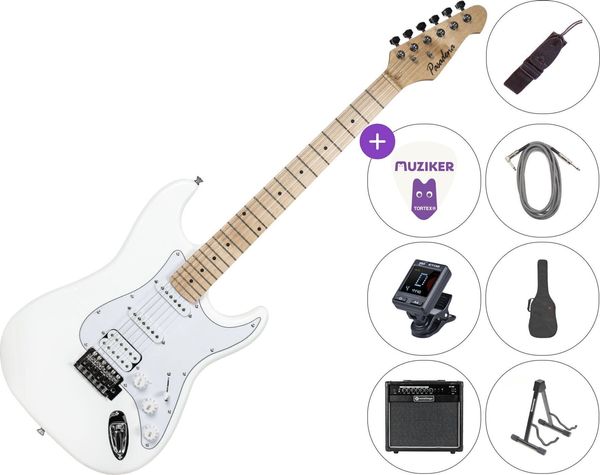Pasadena Pasadena ST-11 SET 40W White Električna kitara