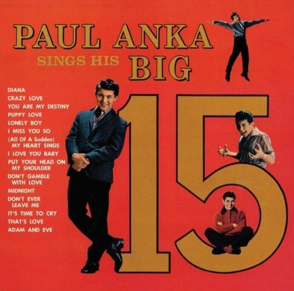 Paul Anka Paul Anka - Paul Anka Sings His Big 15 (Remastered) (Gold Coloured) (LP)