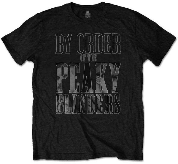 Peaky Blinders Peaky Blinders Majica By Order Infill Unisex Black M