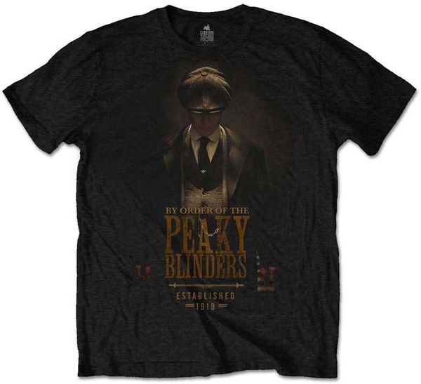 Peaky Blinders Peaky Blinders Majica Established 1919 Unisex Black L