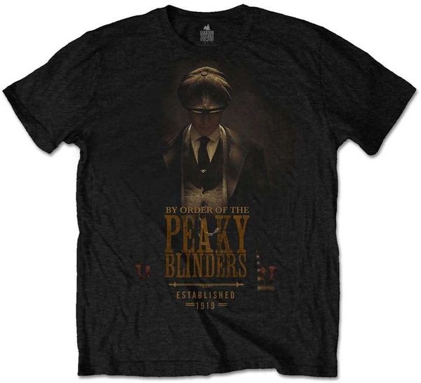 Peaky Blinders Peaky Blinders Majica Established 1919 Unisex Black XL