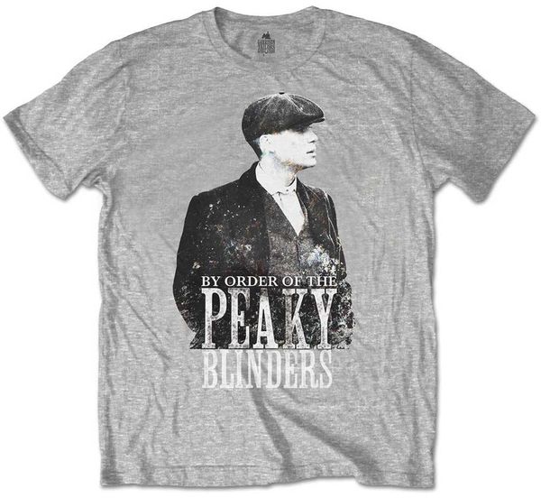 Peaky Blinders Peaky Blinders Majica Grey Character Unisex Grey XL