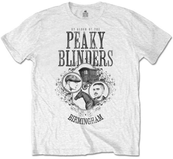 Peaky Blinders Peaky Blinders Majica Horse & Cart Unisex White XL