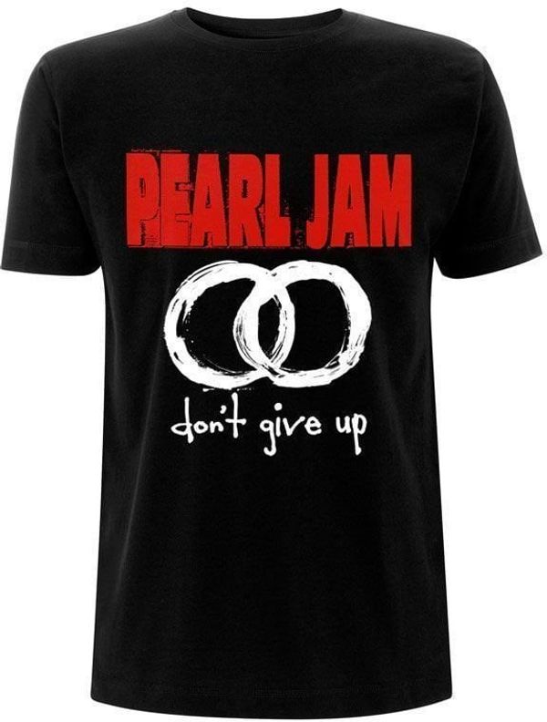 Pearl Jam Pearl Jam Majica Don't Give Up Unisex Black 2XL